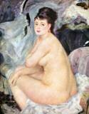 Ренуар, Пьер-Огюст. Обнаженная (Анна). 1876. 92 x 73 см. Холст, масло